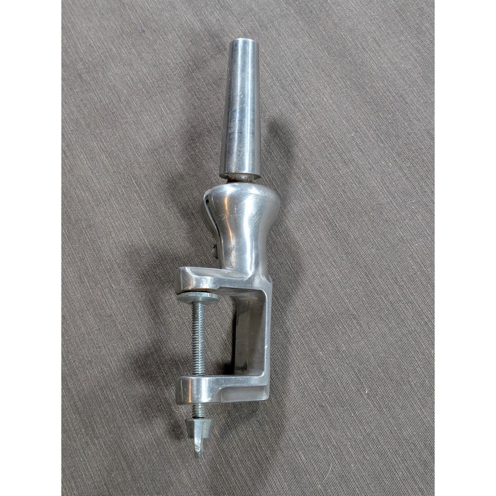 VTG Monsieur Charles Wig Holder Metal Clamp Stylist Barber Salon Tool